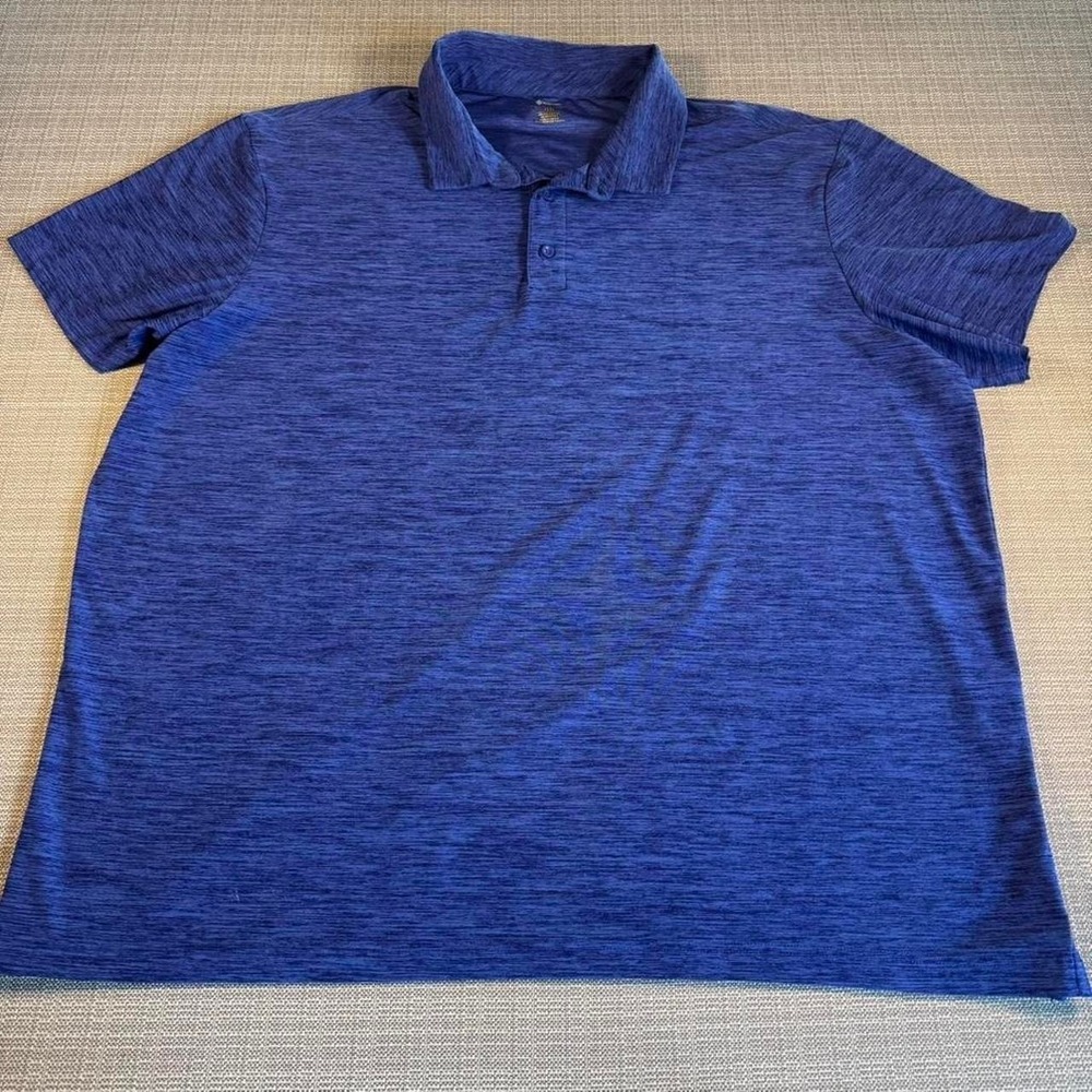 Members Mark Blue Performance Polo Shirt